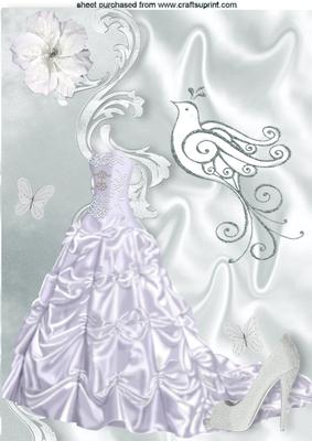 Princess Dress,with Dove A4