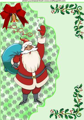 Ho! Ho! Ho! Here Comers Santa, A4