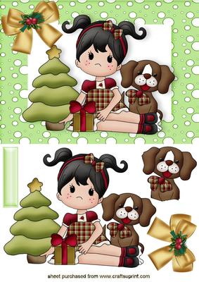 Getting Excited for Christmas with My Puppy