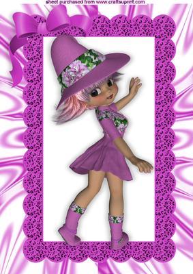 Pretty in Pink A4