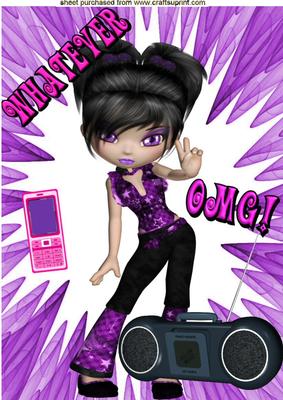 This Girl Has Attitude, Whatever! A4
