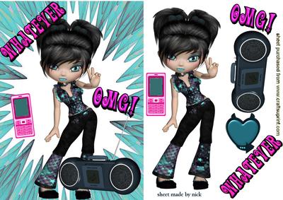 Girl with Attitude, Whatever!
