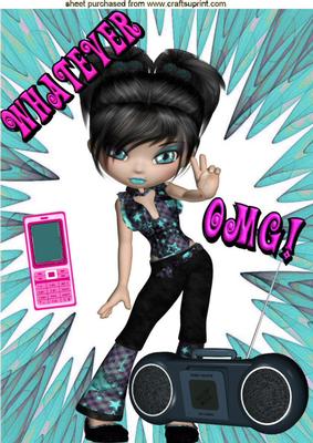 This Girl Has Attitude, Whatever! A4