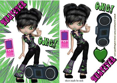 Girl with Attitude, Whatever!