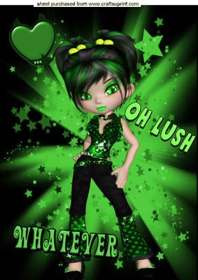 Green with Envy, Oh Lush! A4