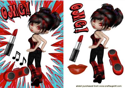 Girl with Attitude, with Lippy