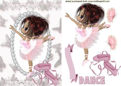 Sweet Little Ballerina in Pink
