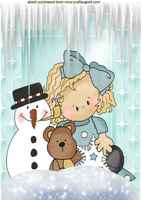 Fun with Mr Snowman and My Teddy A4