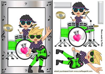 Funky Kids in Green Music Band