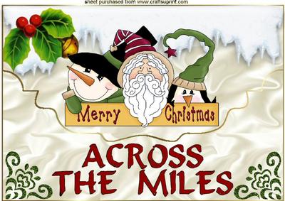 Santa & Friends Across the Miles A4