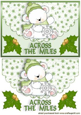 Across the Miles, Little White Baby Bear
