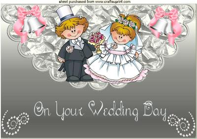 Wedding Bells for the Happy Couple A4