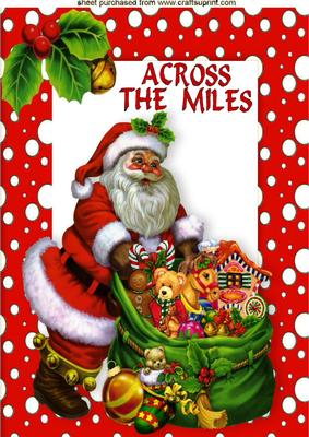 Across the Miles, Santa with Toys A4