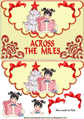 Across the Miles, Little Girl in Christmas Box