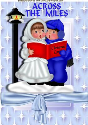 Across the Miles, Christmas Carol Singers A4