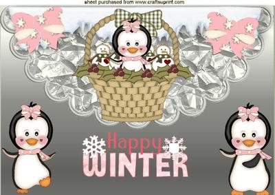 Happy Winter, Penguins Galore! A4