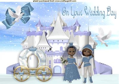 Fairytale Wedding with Carriage and Palace A4