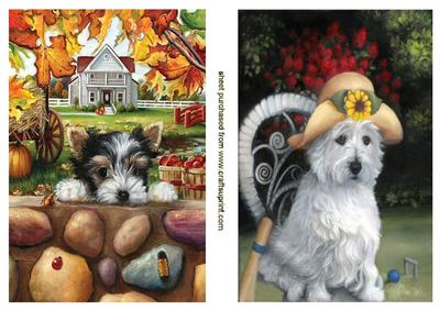 Sweet Little Puppy Toppers