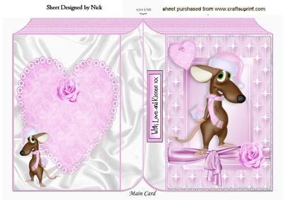 I Have Something for You, Shy Mouse Folded Book