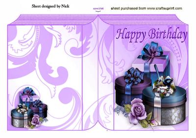 Lots of Lovely Gifts with Little Bird Folded Book
