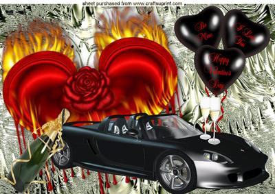 Hot! Hot!hot! Heart on Fire, Be My Valentine A4