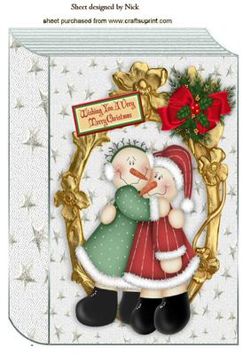 Best of Friends at Christmas, Folded Book A4