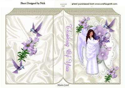 Angel with Lillies and Kingfishers, Thinking of You, Book