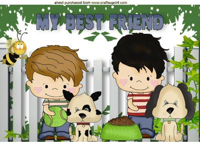 My Best Friend, Cute Little Dogs A4