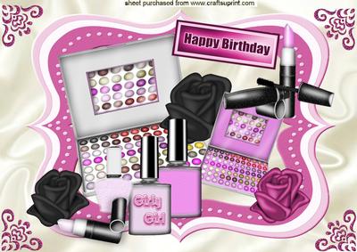 Girlie Girl! Makeup Galore with Lots of Accessories A4