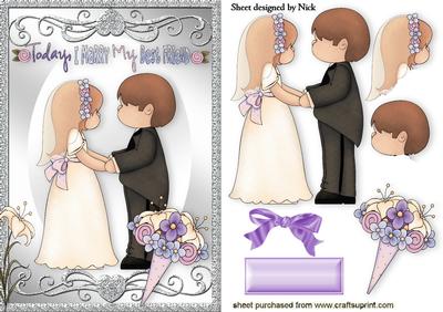 Today I Marry My Best Friend, Lovely Wedding Couple