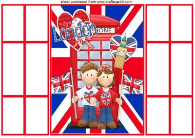I Love London, Little Boy/girl French Gatefold