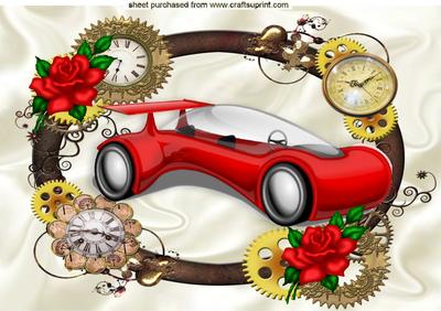 The Past, and the Future, Modern Car of the Future A4