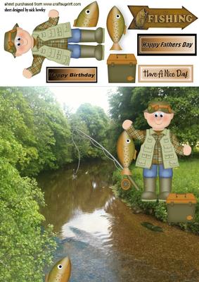 I Love Fishing Down by the Stream, Fathers Day