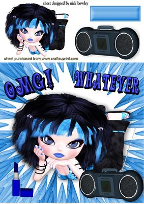 Omg! Whatever! Girl with Attitude