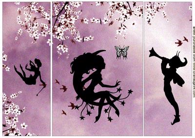 Beautiful Silhouette Gatefold