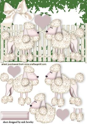 And They Call It Poodle Love! with Heart