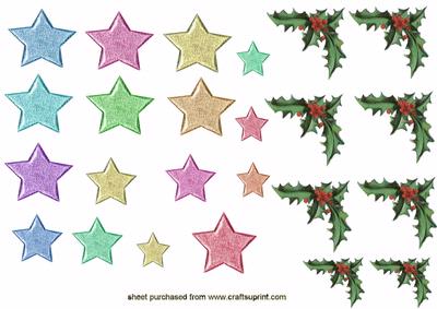 Beautiful Christmas Embelishments & Toppers