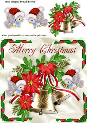 Christms Bells with Little Robins