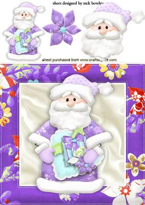 Lovely Santa with Big Heart