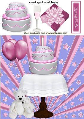 Lovely Birthday Cake Especialy for You