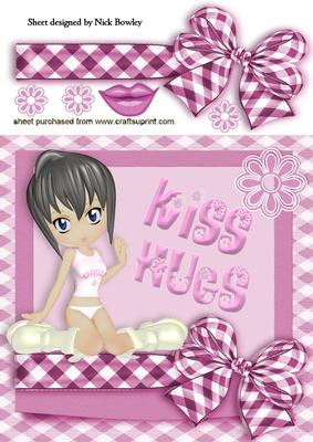 Kis N Hugs Pink Sweetie with Big Bow