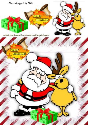 Awww! is That for Me, Because I Love You Santa!