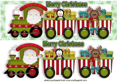 All Aboard the Santa Train! Ho! Ho! Ho! Dl