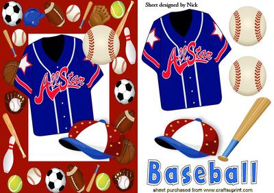 Allstar American T Shirt in Sports Frame