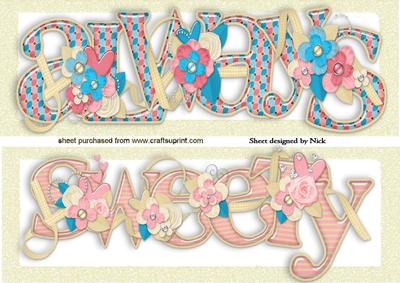 Always & Sweety Floral Toppers (turq) Dl