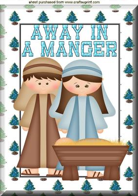 Mary, Joseph with Baby Jesus A4