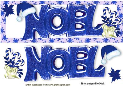 Blue Noel Word Dl