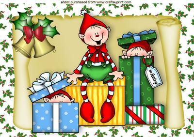 Now Where Are Those Naughty Elves Hiding! A4
