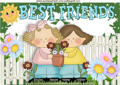I Love Gardening with My Best Friends A4