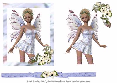 Pretty Fairy in a Pretty Frame